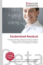 Studentized Residual