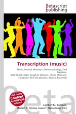 Transcription (music)