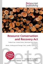 Resource Conservation and Recovery Act