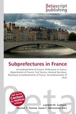 Subprefectures in France