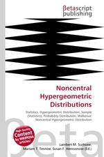 Noncentral Hypergeometric Distributions