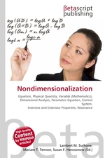 Nondimensionalization