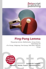 Ping-Pong Lemma