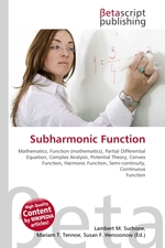 Subharmonic Function