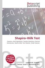 Shapiro–Wilk Test