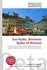 Sue Ryder, Baroness Ryder of Warsaw