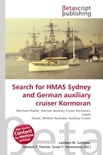 Search for HMAS Sydney and German auxiliary cruiser Kormoran