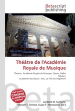 Theatre de lAcademie Royale de Musique