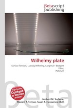 Wilhelmy plate