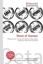 Sheet of Stamps