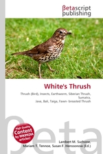 Whites Thrush