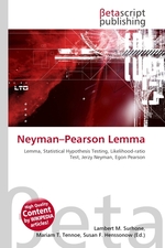 Neyman–Pearson Lemma