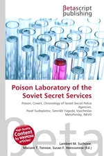 Poison Laboratory of the Soviet Secret Services