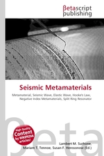 Seismic Metamaterials