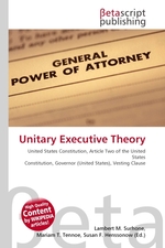Unitary Executive Theory