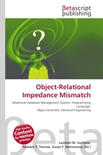 Object-Relational Impedance Mismatch