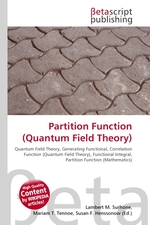 Partition Function (Quantum Field Theory)