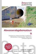 Abwasserabgabensatzung