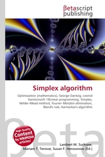 Simplex algorithm