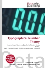 Typographical Number Theory