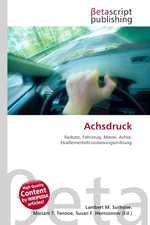 Achsdruck