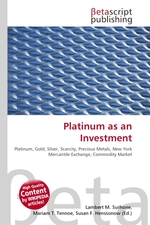 Platinum as an Investment