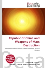 Republic of China and Weapons of Mass Destruction