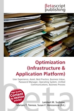 Optimization (Infrastructure