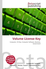 Volume License Key