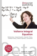 Volterra Integral Equation