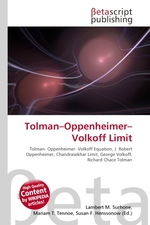 Tolman–Oppenheimer–Volkoff Limit