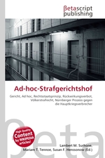 Ad-hoc-Strafgerichtshof