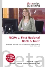 NCUA v. First National Bank