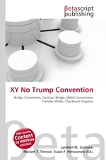 XY No Trump Convention