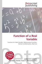 Function of a Real Variable