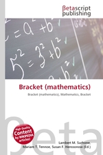 Bracket (mathematics)