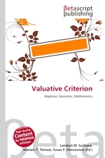 Valuative Criterion