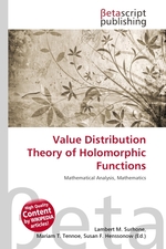 Value Distribution Theory of Holomorphic Functions