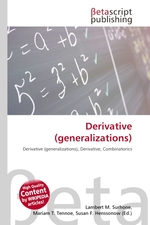 Derivative (generalizations)