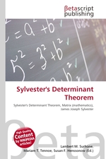 Sylvesters Determinant Theorem