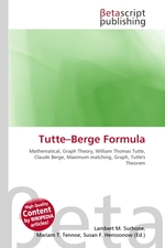 Tutte–Berge Formula