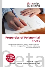 Properties of Polynomial Roots