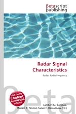 Radar Signal Characteristics