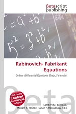 Rabinovich- Fabrikant Equations