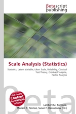 Scale Analysis (Statistics)