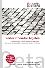 Vertex Operator Algebra