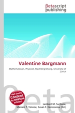 Valentine Bargmann