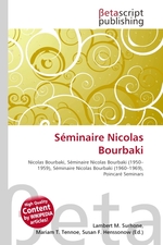 Seminaire Nicolas Bourbaki