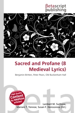 Sacred and Profane (8 Medieval Lyrics)