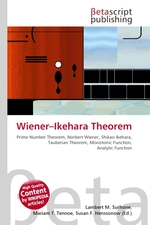 Wiener–Ikehara Theorem
